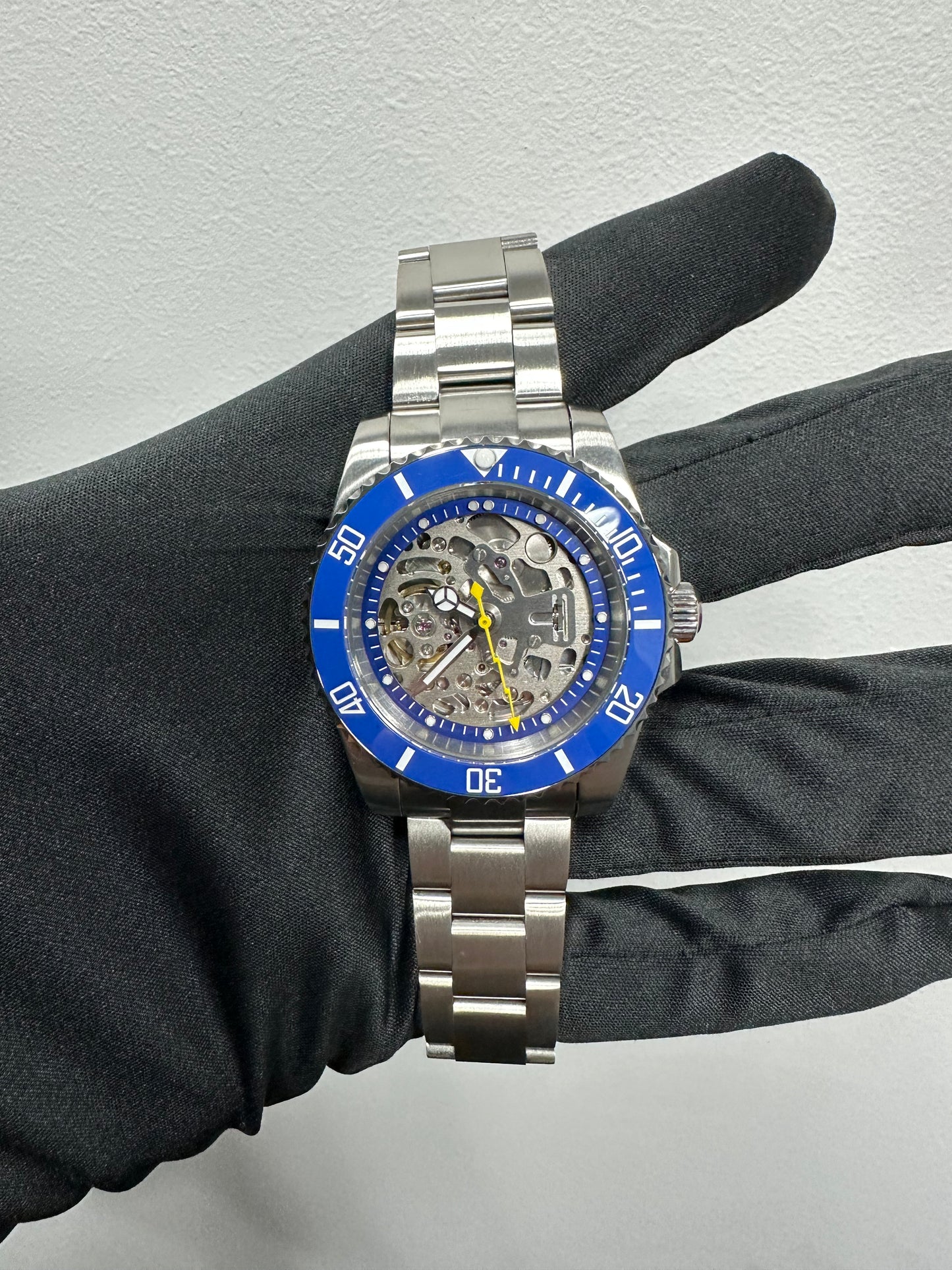 CP Seiko Sub Bleu Skeleton