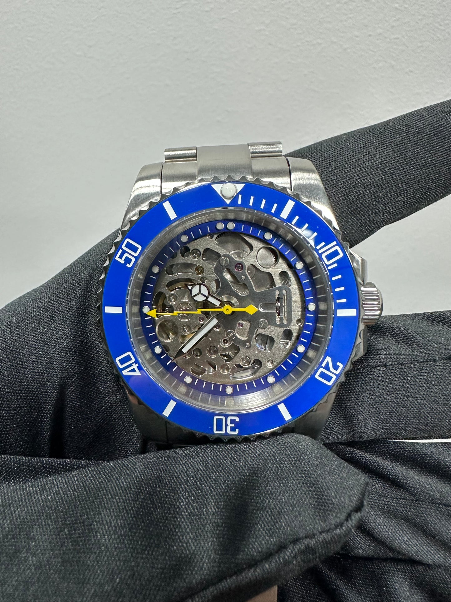 CP Seiko Sub Bleu Skeleton