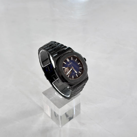 CP Seiko Black Nautilus Open Heart