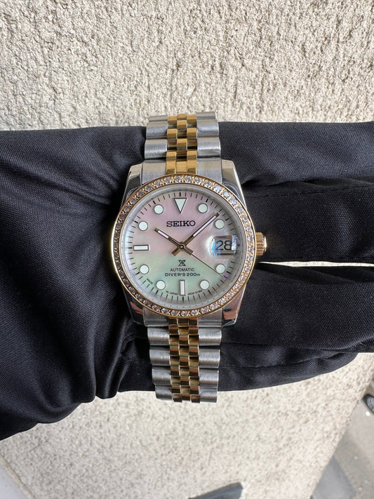 CP Seiko DJ Bi Ton Mother Of Pearl