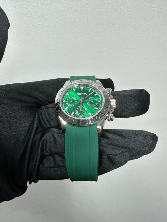 CP Seiko Dayto Chronograph Green