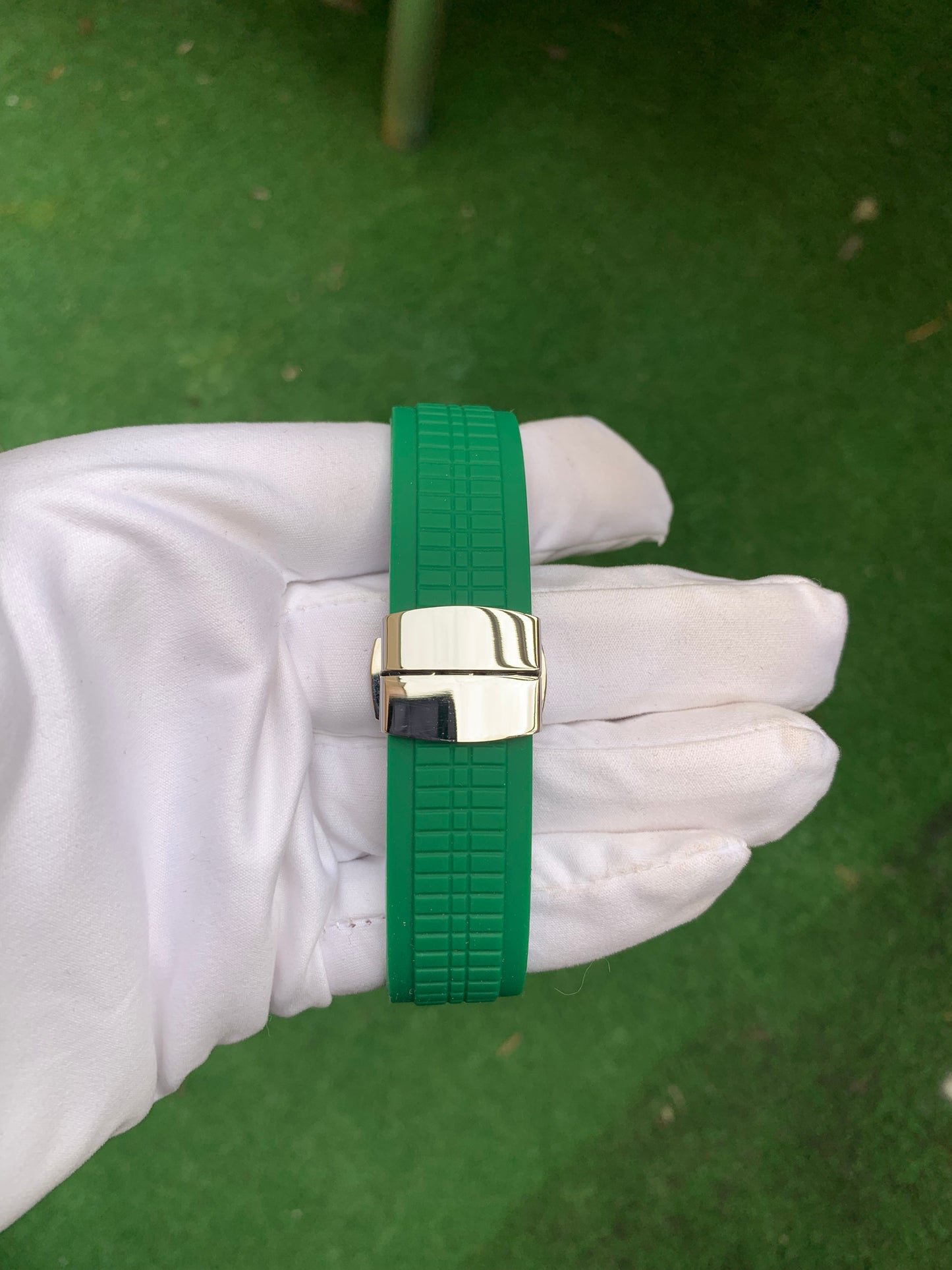 Seikonaut Green Dial Green Rubber