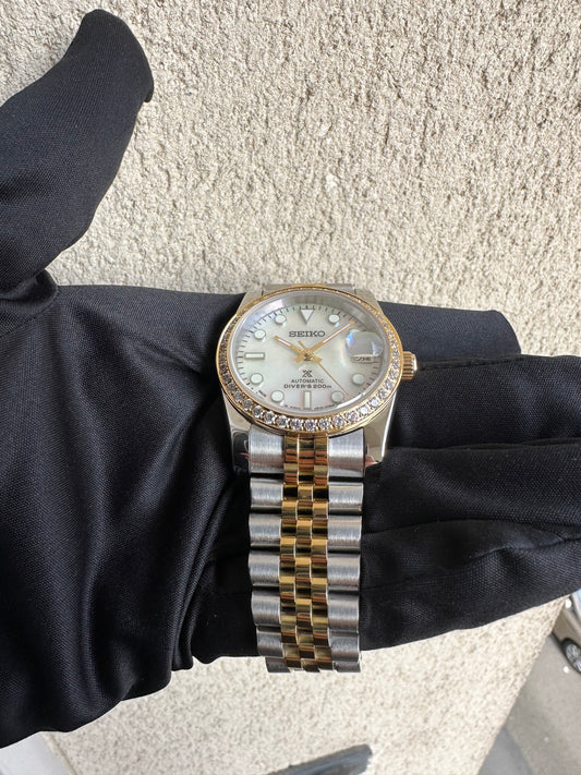 CP Seiko DJ Bi Ton Mother Of Pearl